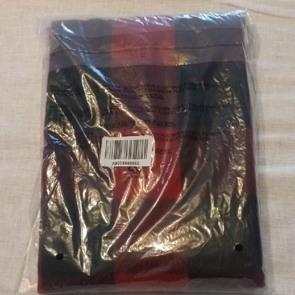 Torrid Bold Red and Black Checkered Scarf - Picture 4 of 4